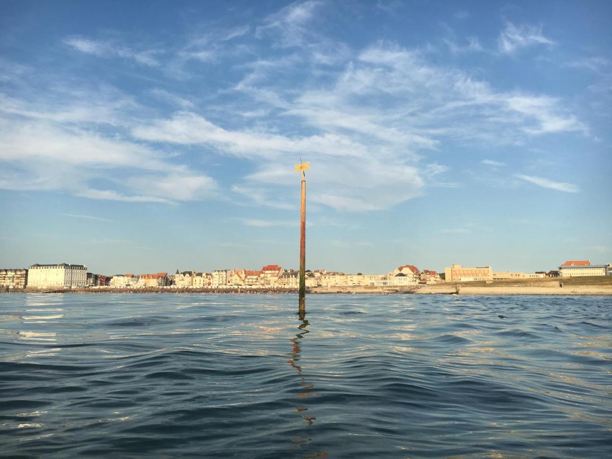 Joli Studio Proche Plage Et Centre Avec Parking Wimereux Exteriör bild