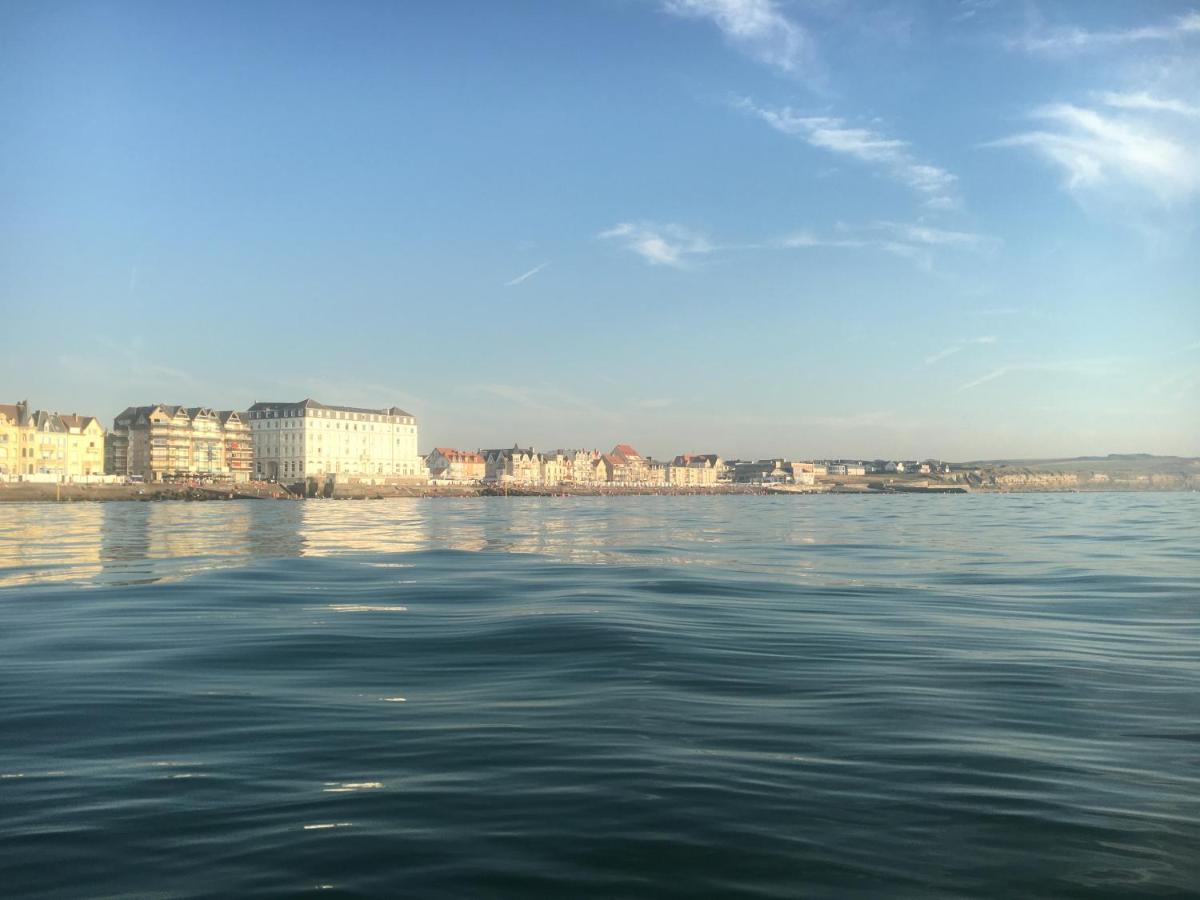 Joli Studio Proche Plage Et Centre Avec Parking Wimereux Exteriör bild